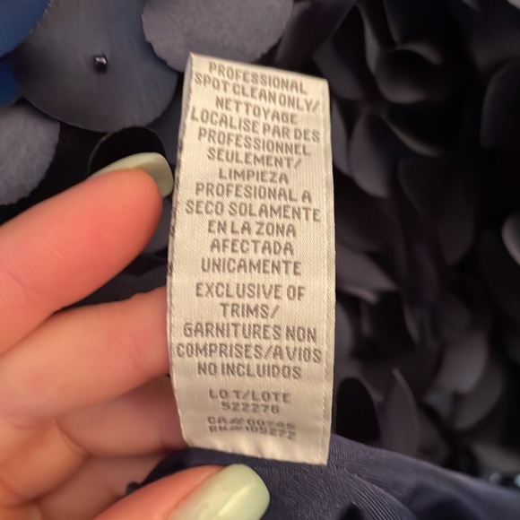 THEIA Petal dress - Picture 4 of 8